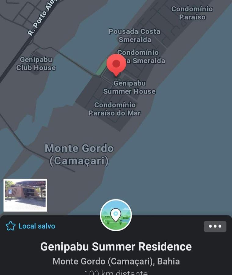 Apartamento Em Guarajuba 200M Da Praia Camacari Exterior photo